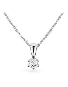Festive Classic diamond pendant 129-030R-VK