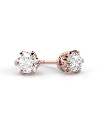 Festive Classic diamond earrings 129-040K-PK