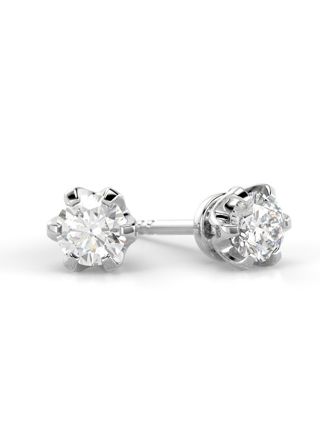 Festive Classic diamond earrings 129-040K-VK