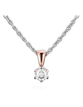 Festive Classic diamond pendant 129-040R-PV