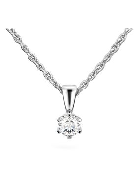 Festive Classic diamond pendant 129-040R-VK