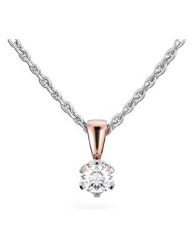 Festive Classic diamond pendant 129-045R-PV