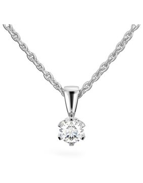 Festive Classic diamond pendant 129-045R-VK