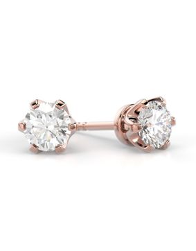 Festive Classic diamond earrings 129-060K-PK