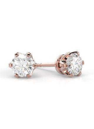 Festive Classic diamond earrings 129-060K-PK