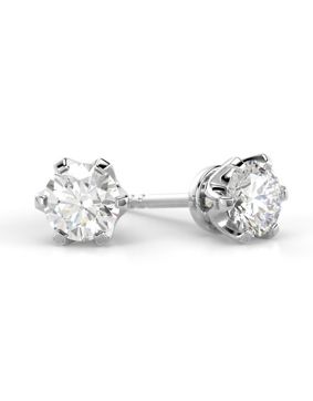 Festive Classic diamond earrings 129-060K-VK