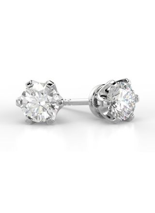 Festive Classic diamond earrings 129-080K-VK