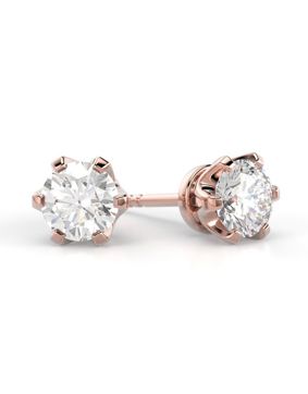 Festive Classic diamond earrings 129-080K-PK