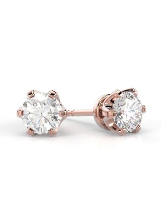 Festive Classic diamond earrings 129-080K-PK