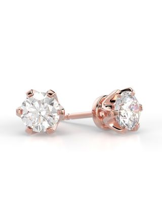Festive Classic diamond earrings 129-100K-PK