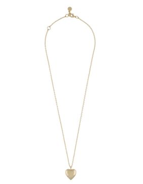 SNÖ Of Sweden Brooklyn gold colored heart necklace 45 1295-0645 257-45