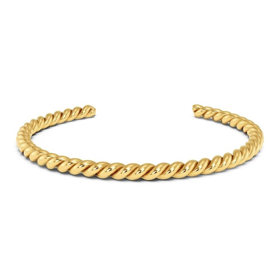 Edblad Twine Bangle gold-plated bangle 129528