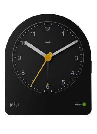Braun alarm clock black BC22B