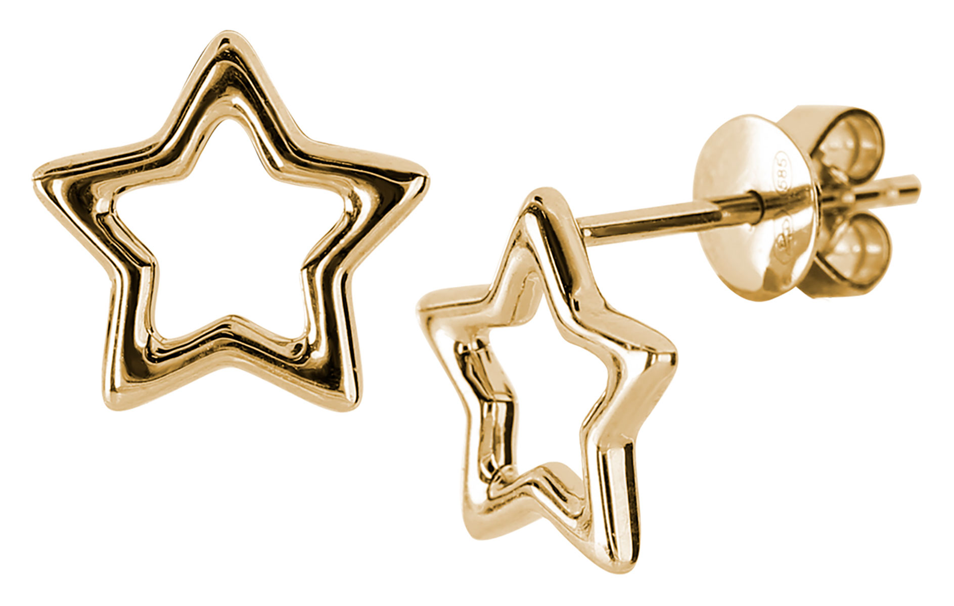 Kohinoor Deco earrings Star 133-671-1