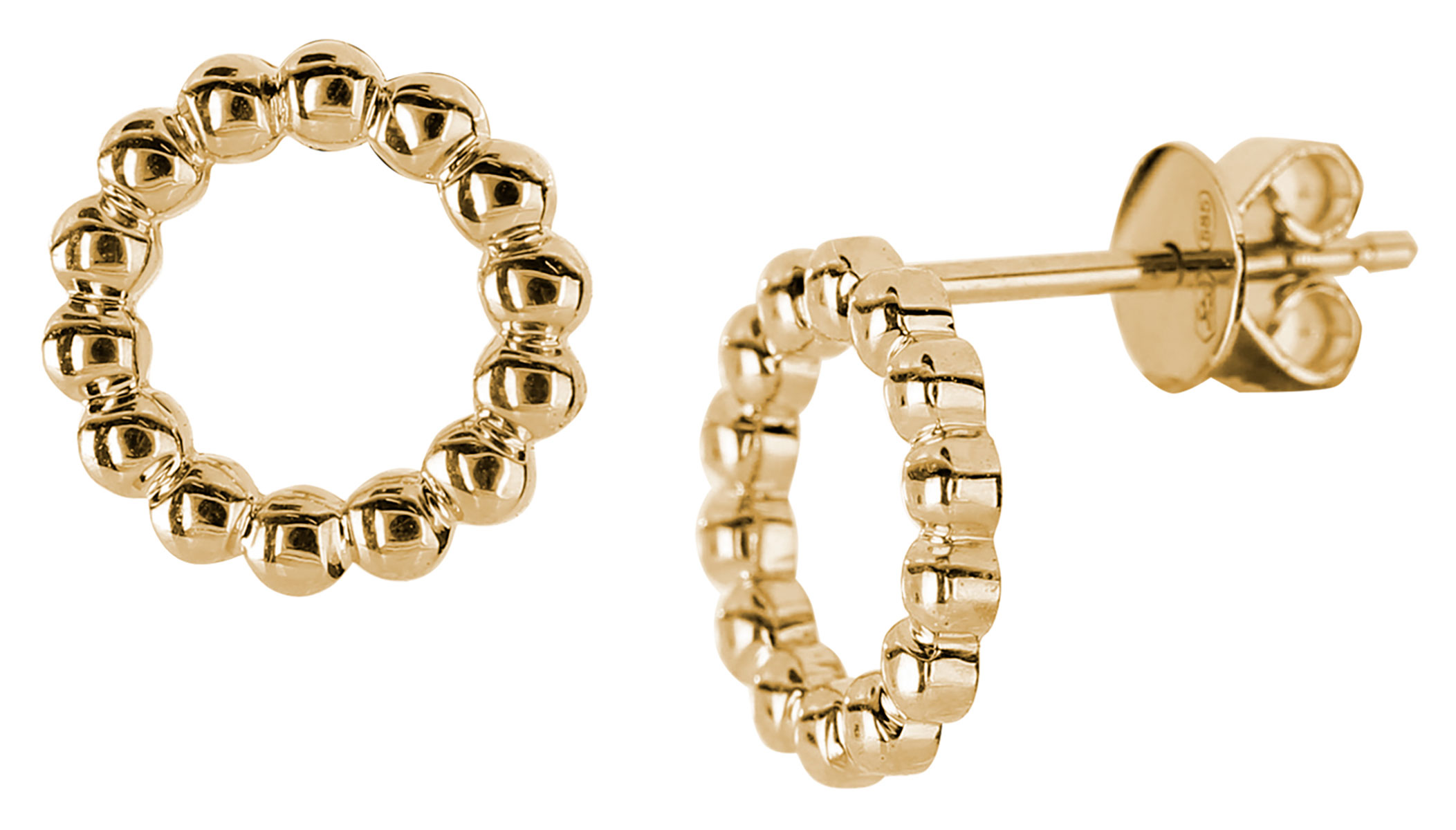 Kohinoor Deco earrings circle 133-674-1