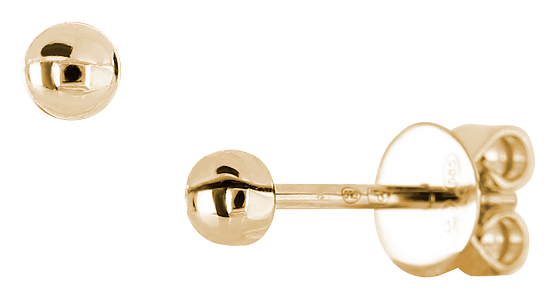 Kohinoor Deco earrings ball 133-675-3