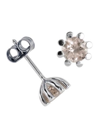 Kohinoor white gold earrings with morganit 133-9854VM