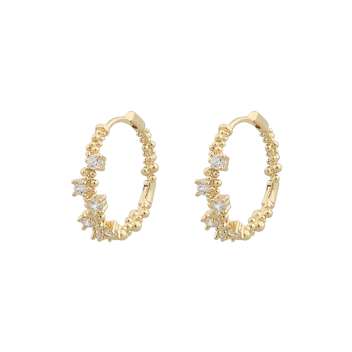 Snö of Sweden Helsinki gold-plated earrings 1258-6400251