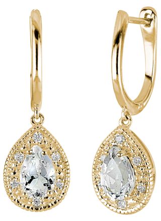 Kohinoor Marina diamond earrings 143-447T-08