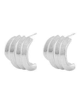 SNÖ of Sweden Dakota big earrings plain s 1325-6100256
