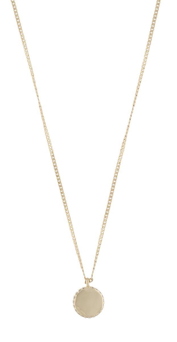 SNÖ of Sweden Fanny coin pendant necklace 50 g/clear 1323-0250251