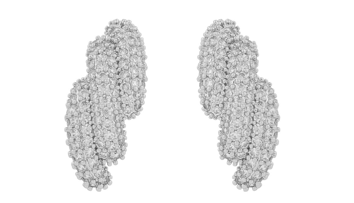 SNÖ of Sweden Naomi earrings s/clear 1334-7300012