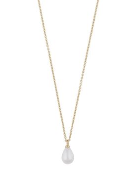 SNÖ of Sweden Lucy drop pendant necklace 45 g/white 1345-0845362