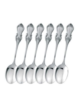 Romantiikka silver spoons 6pcs