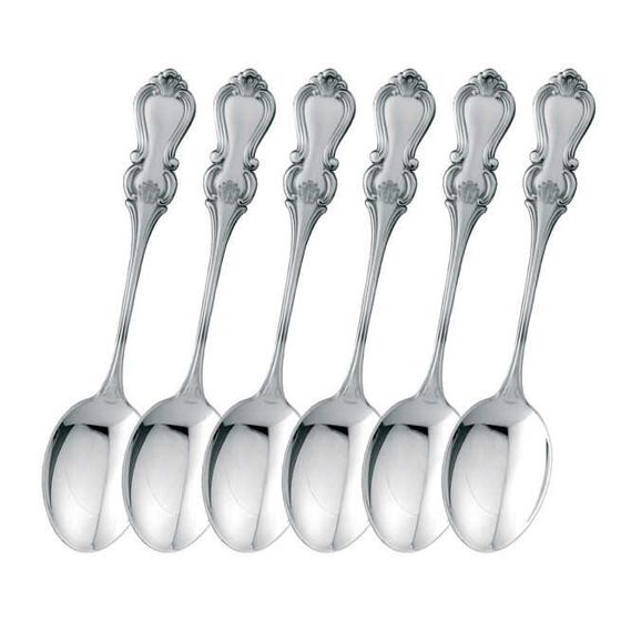 Romantiikka silver spoons 6pcs