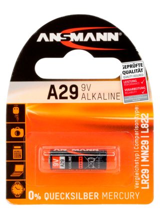 Ansmann alkaline battery A29 9V 