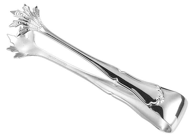 Chippendale silver sugar server