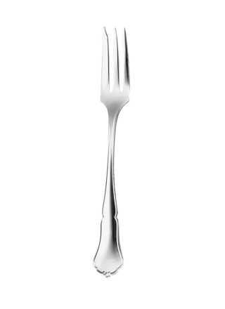 Chippendale silver pastry fork