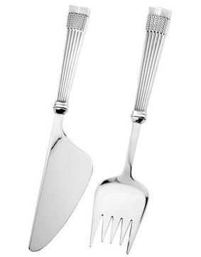 Tähkä silver cake server