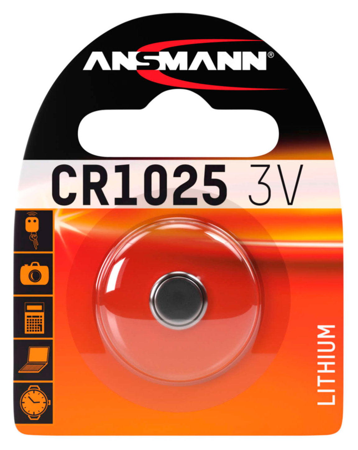 Ansmann lithium battery CR1025 