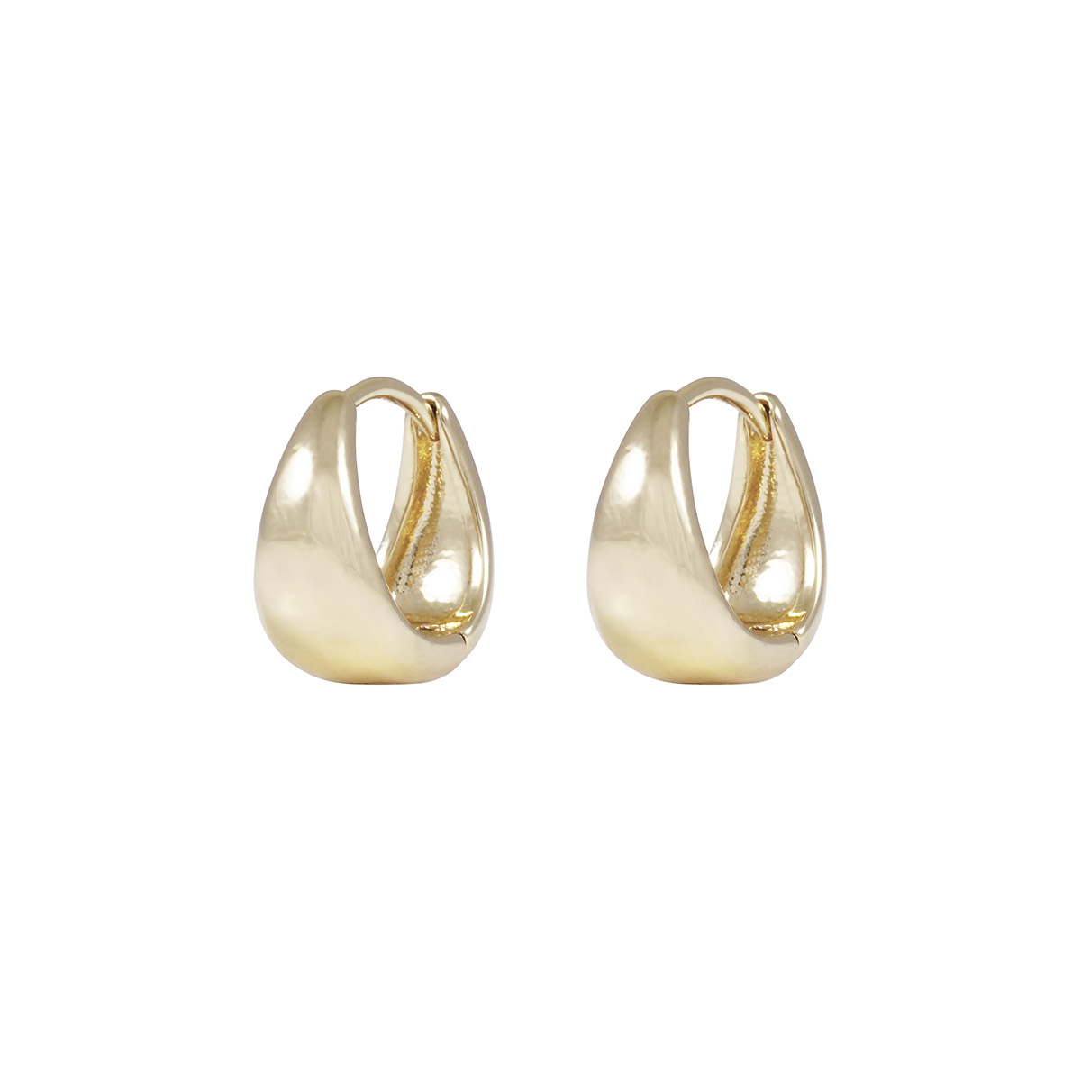 Snö of Sweden Honey gold-plated earrings 1354-7200257
