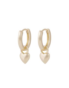 Snö of Sweden Lovely gold-plated earrings 1363-6800257