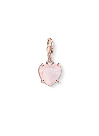 Thomas Sabo Charm Club 1565-536-9 Heart with Hot Pink Stone