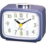 Rhythm alarm clock Blue 4RA456-WR04