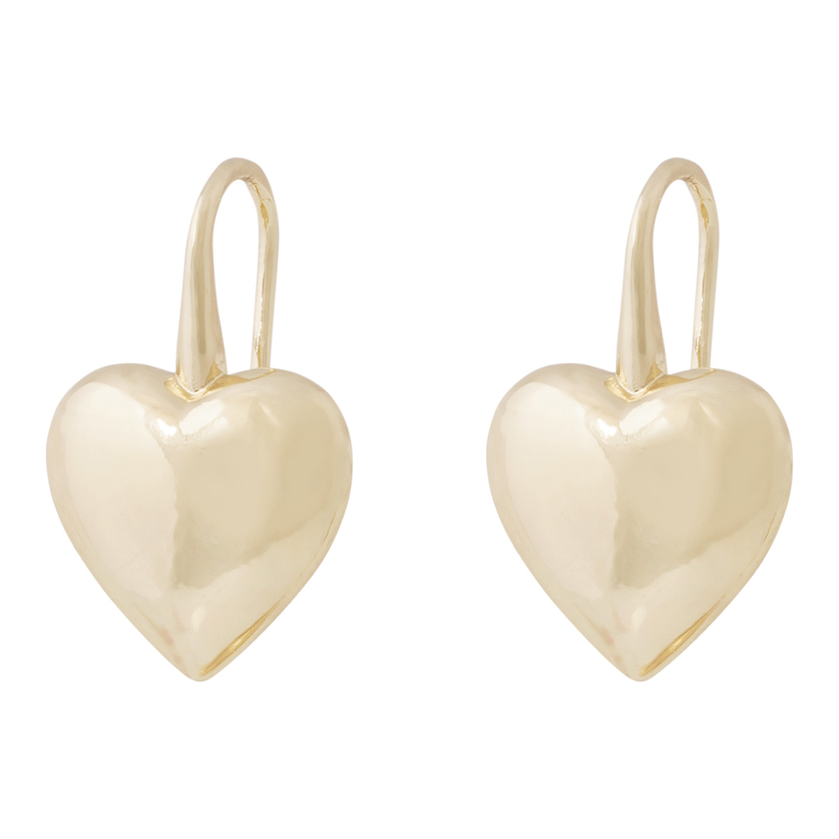 Snö of Sweden Cute gold-plated earrings 1394-6400257