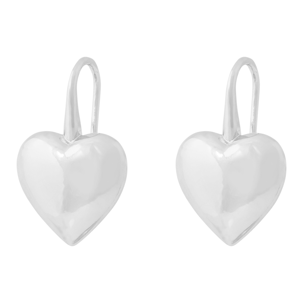 Snö of Sweden Cute silver-plated earrings 1394-6600256