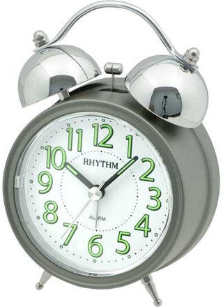 Rhythm alarm clock Gray CRA843-NR08