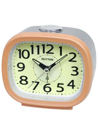 Rhythm alarm clock Orange CRA846-NR14