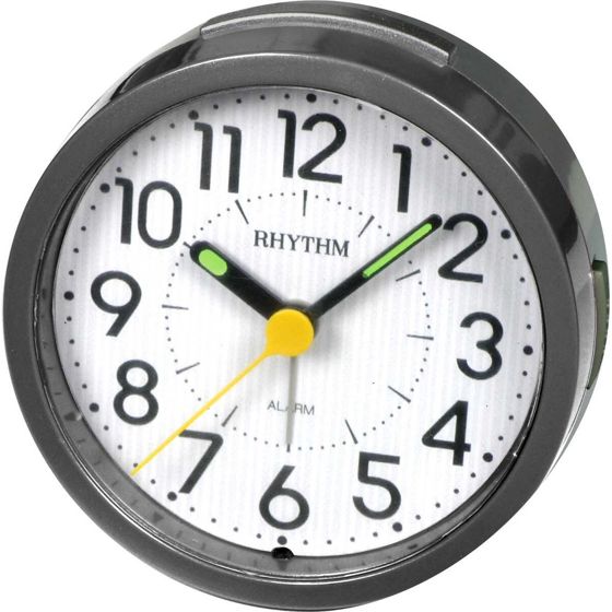 Rhythm alarm clock Black CRE849-WR02