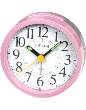 Rhythm alarm clock Pink CRE849-WR13