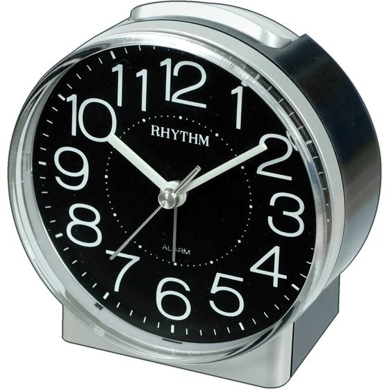 Rhythm alarm clock Black CRE855-NR02