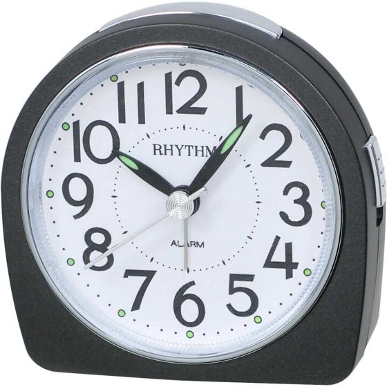Rhythm alarm clock Black CRE864-NR02