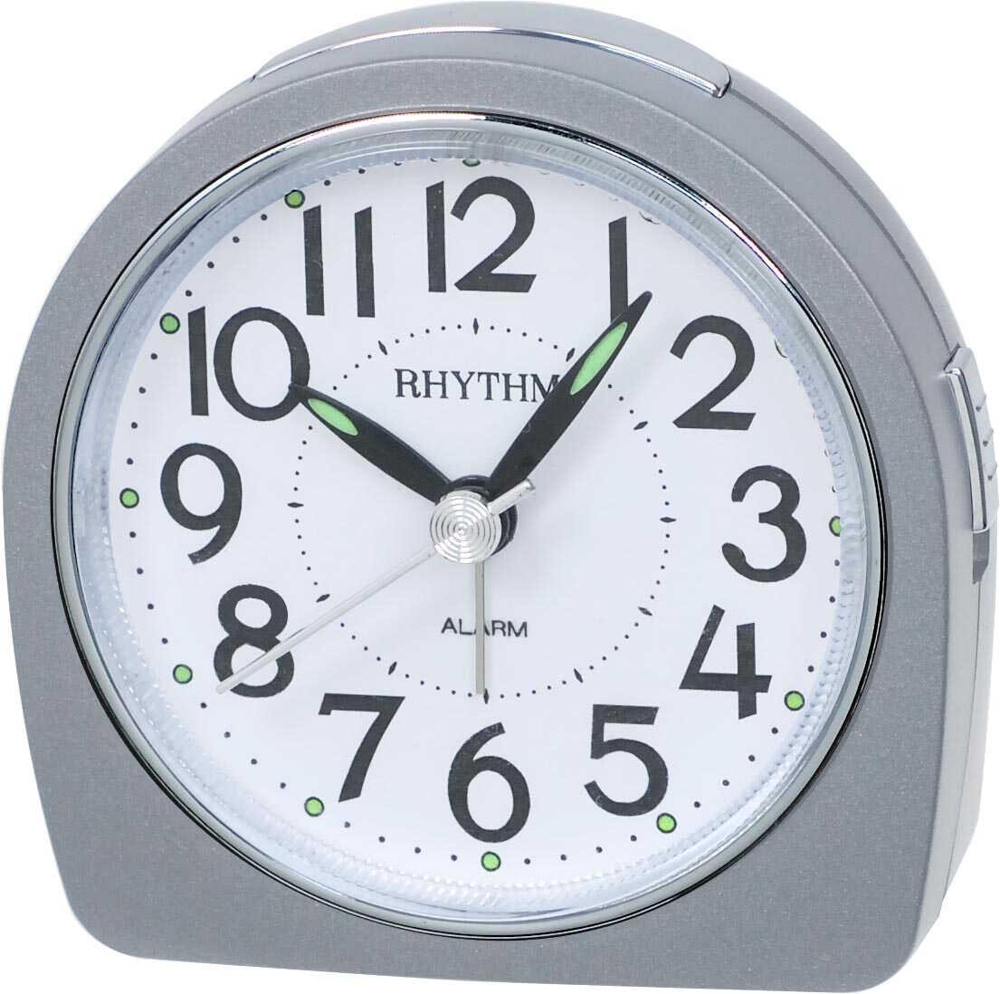 Rhythm alarm clock Silver CRE864-NR19