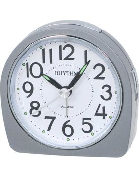 Rhythm alarm clock Silver CRE864-NR19
