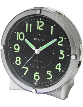 Rhythm alarm clock Silver CRE807-NR19