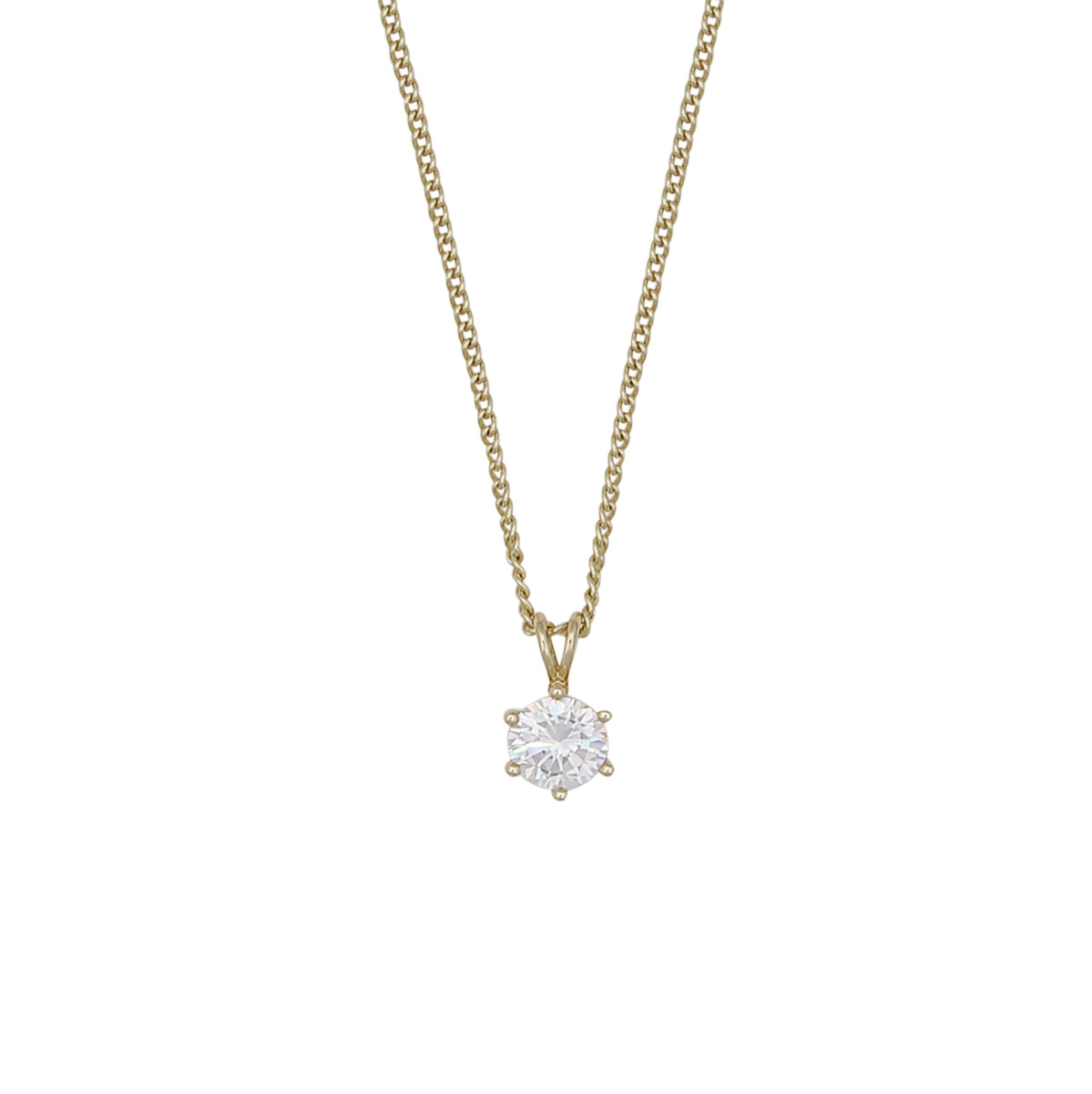 Snö of Sweden Callie gold plated necklace 42 cm 1396-0242251